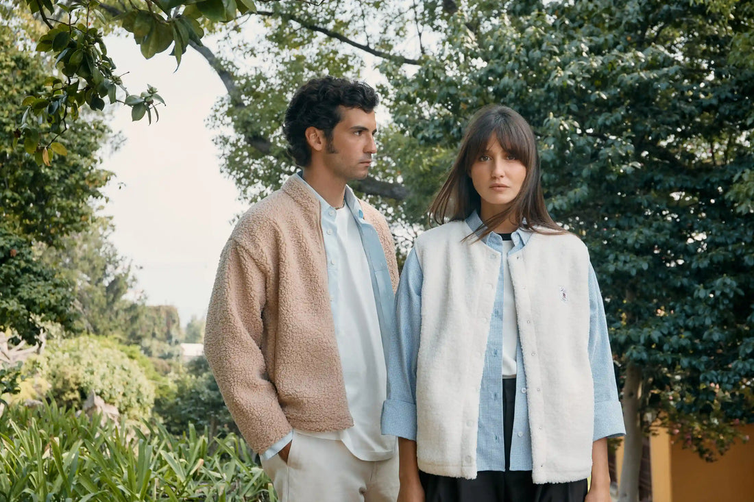 veste sherpa sans manche 