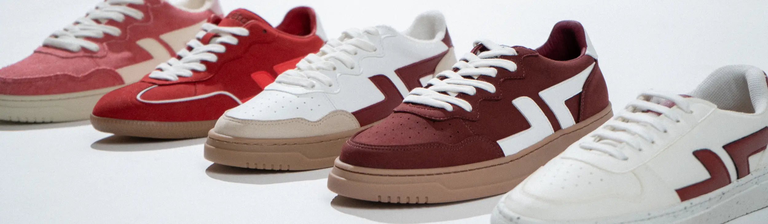 Baskets rouges homme — Confortables & écoresponsables – Zèta