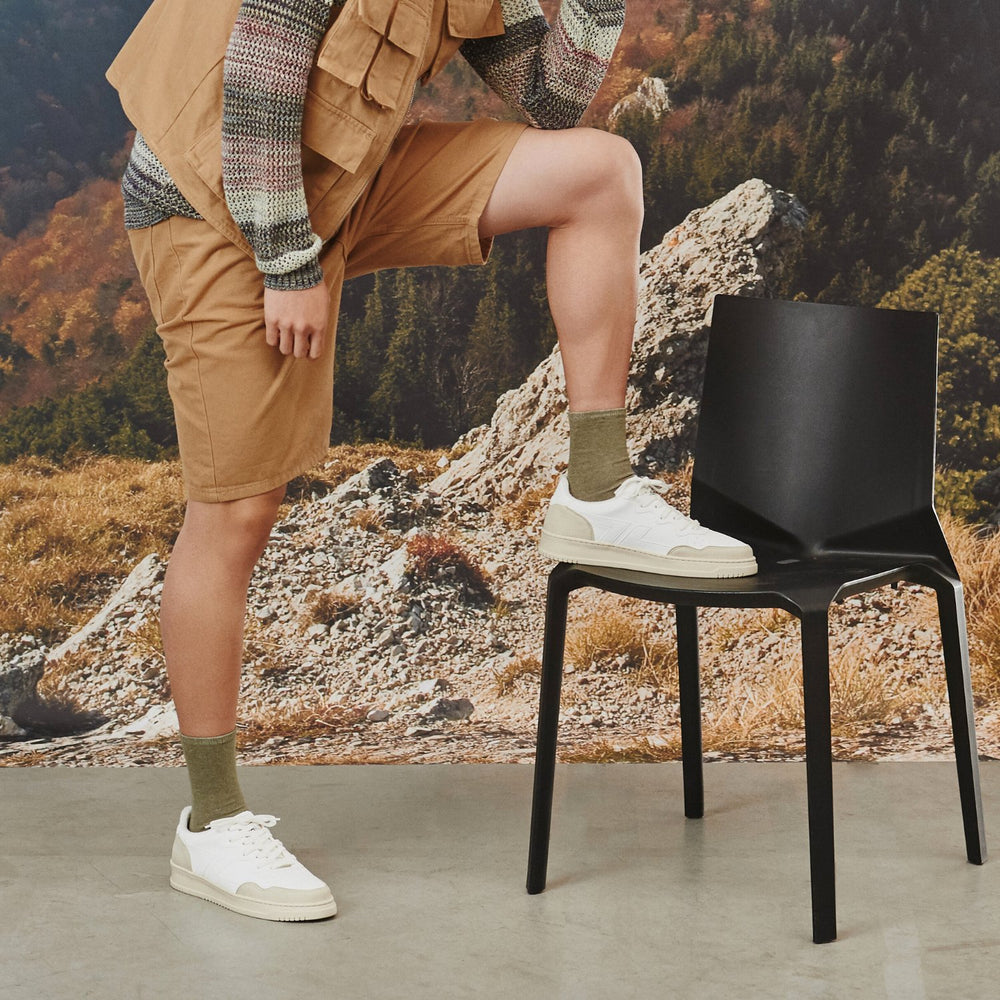 Bêta B1 blanc — Basket éthique confortable – Zèta