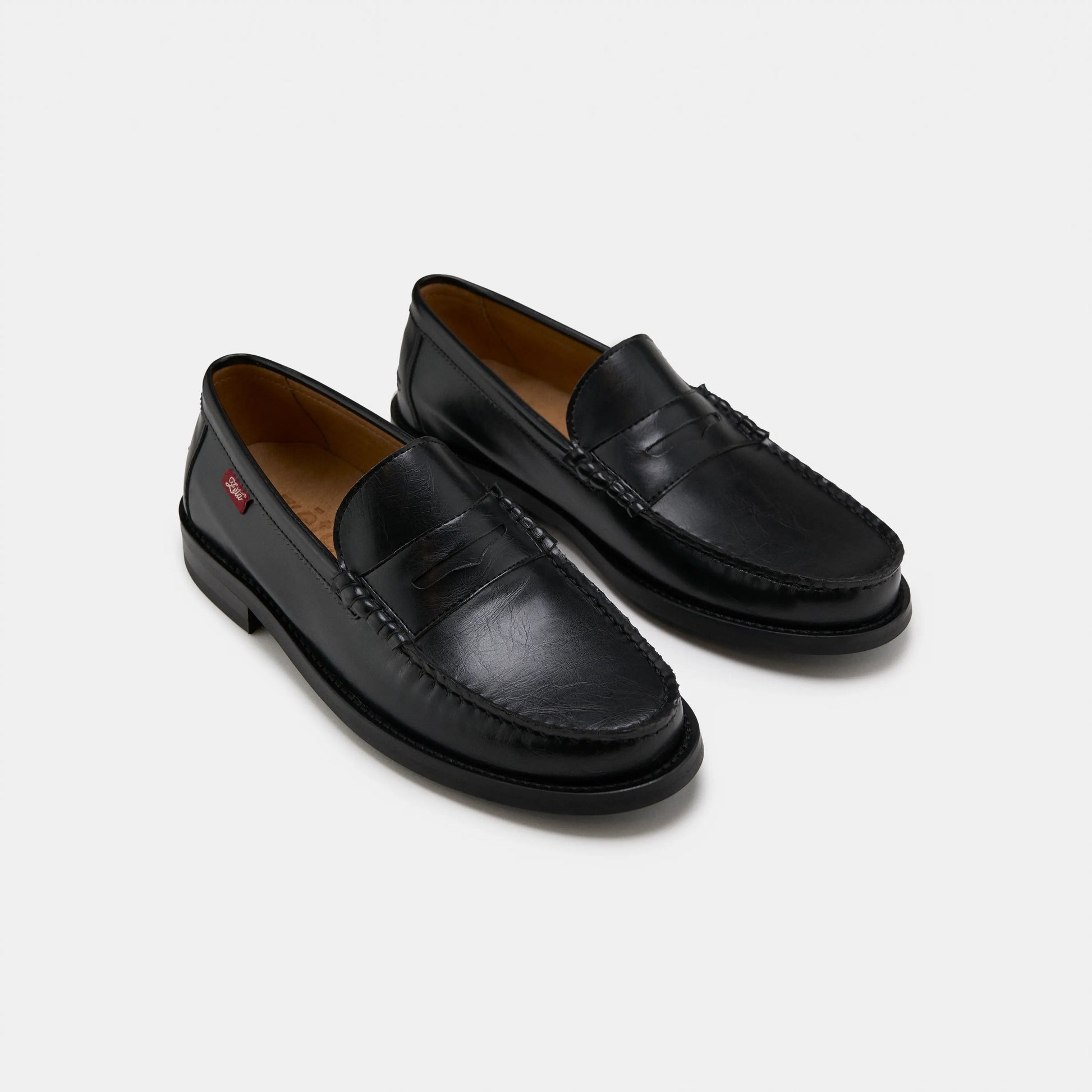 mocassin noirs femme 