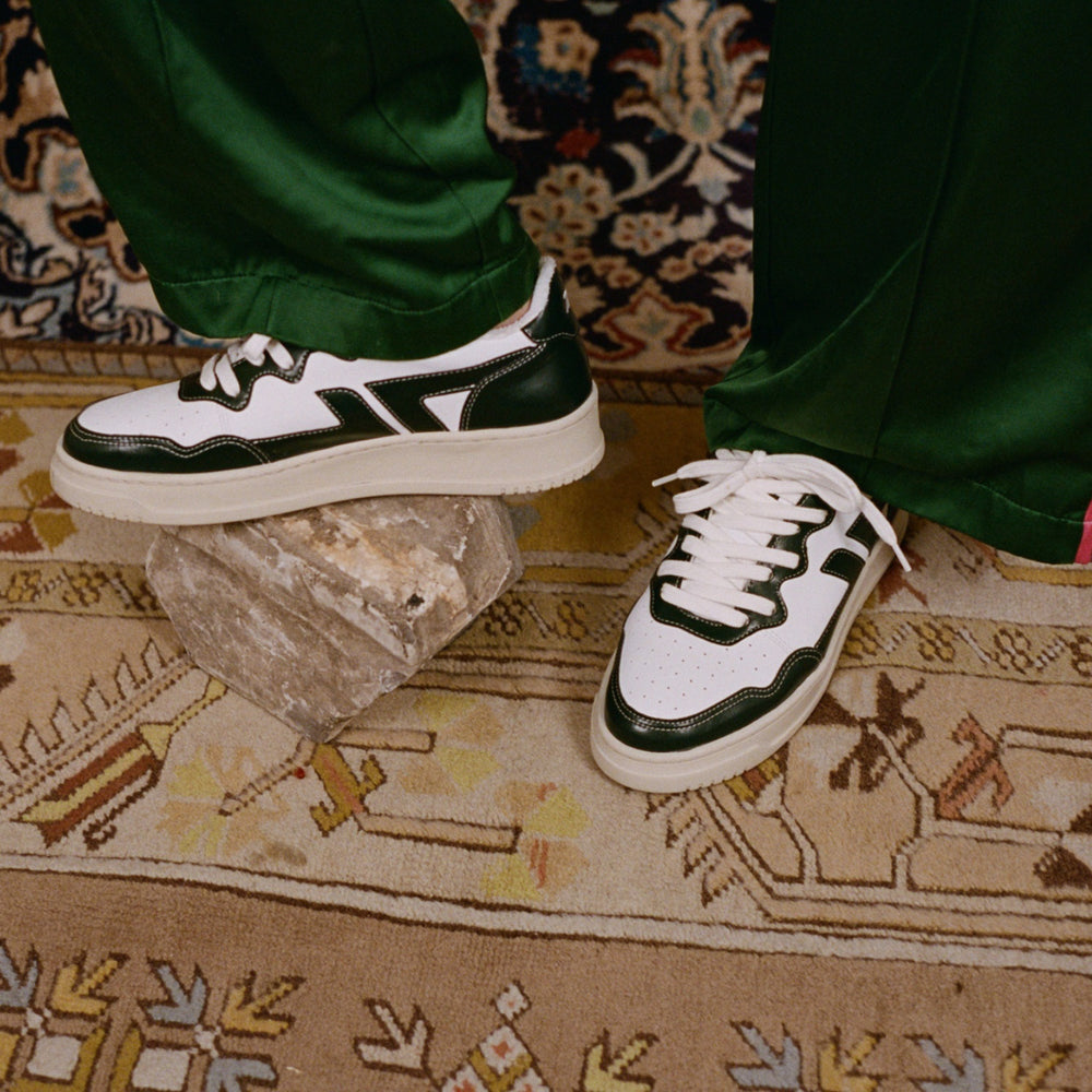 Olea Vert — Basket confortable vegan – Zèta