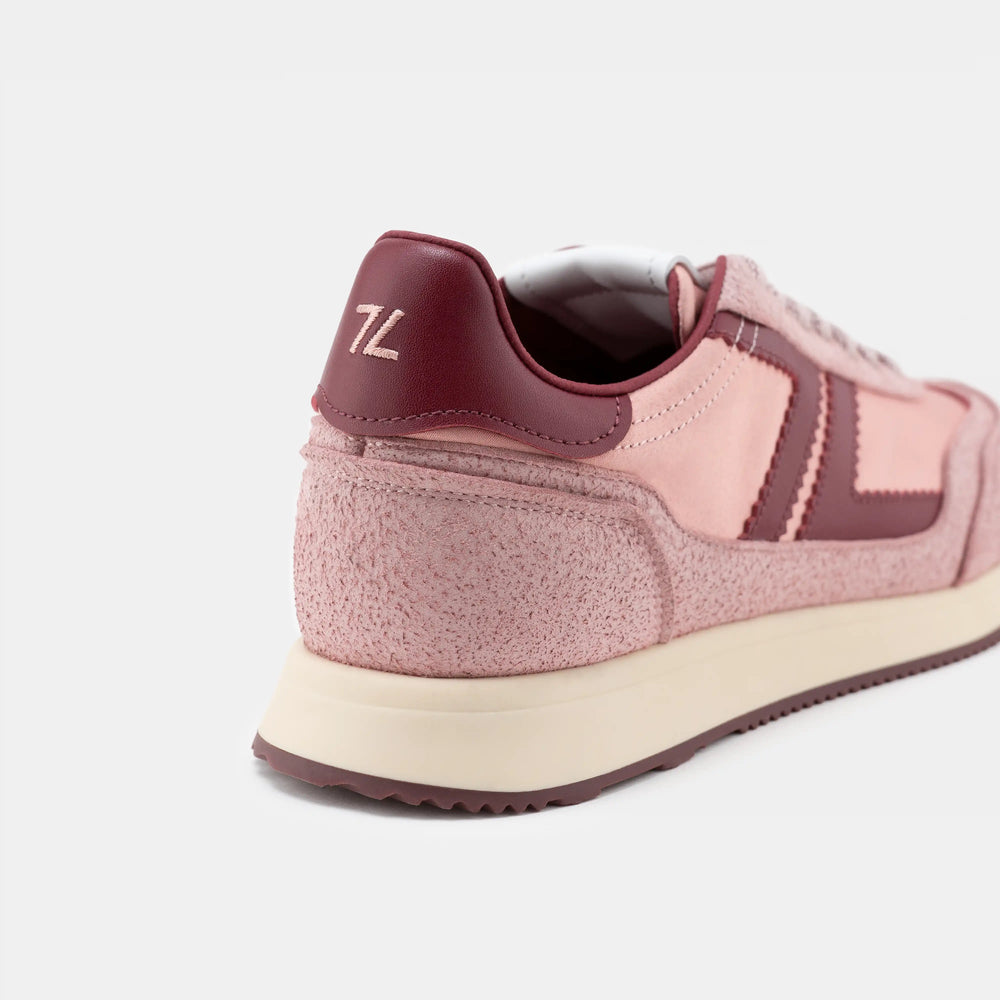 basket retro running rose