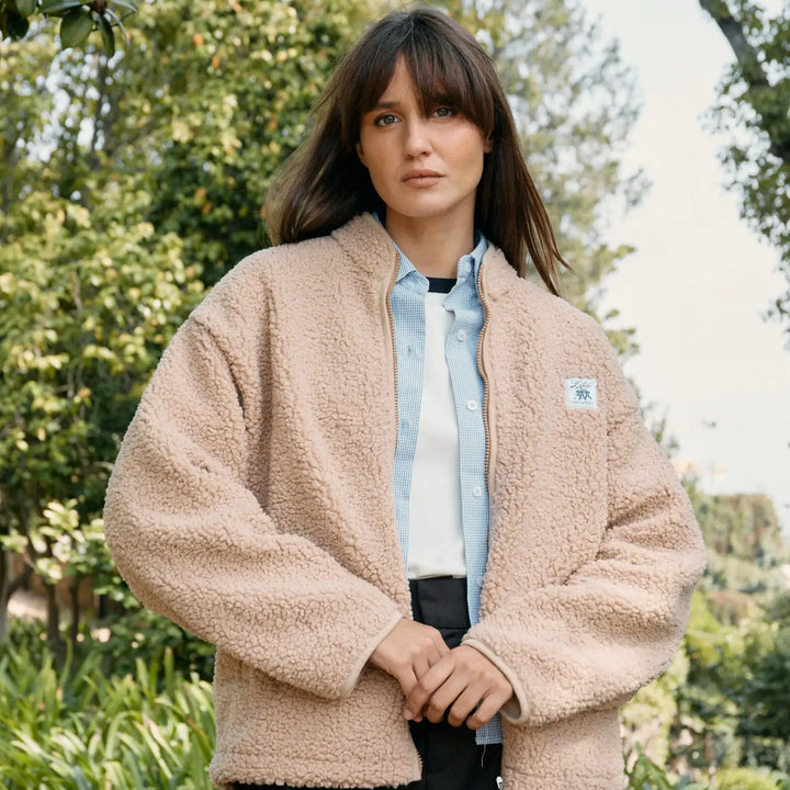 Veste Sherpa Camel
