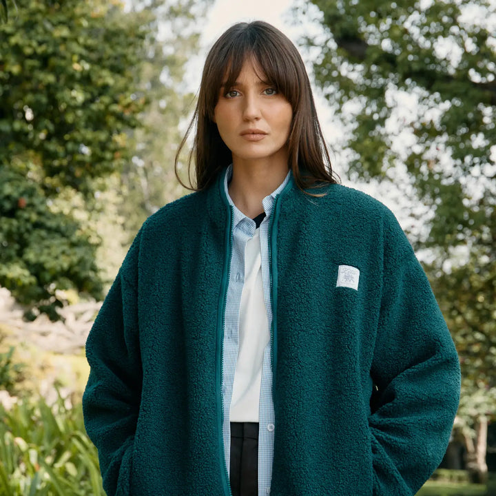 Veste Sherpa Forêt
