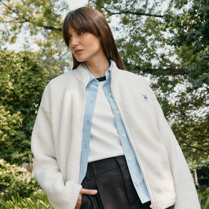 Veste Sherpa Beige