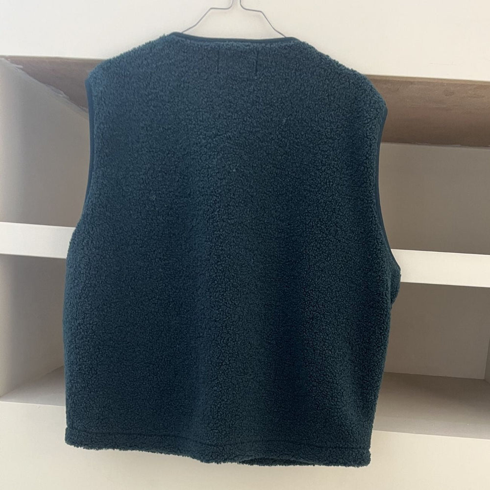 Veste Sherpa sans manches Forêt - M (Seconde main)