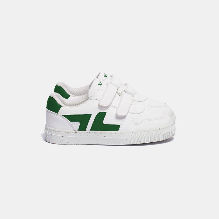 green velcro trainers for children