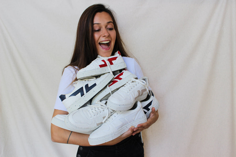 Dall'uva alla sneaker, questa ragazza di Angers reinventa la moda
