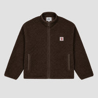 Brown sherpa jacket