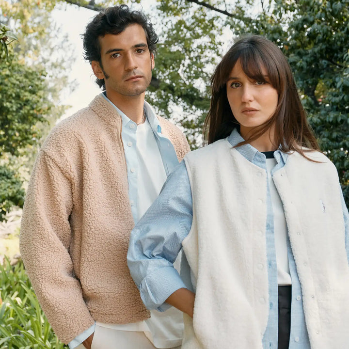 Veste Sherpa Camel
